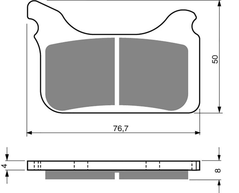 Goldfren AD231,FA405,VD9030 MXS405 for Motorbikes