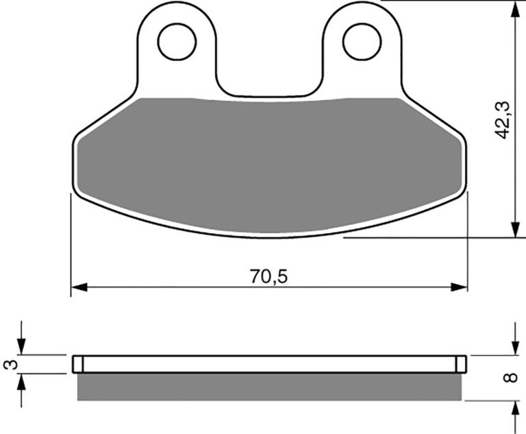 Goldfren AD234,FA306,SBS749,FDB2108,VD994 for Motorbikes