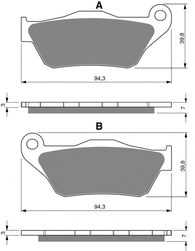 Goldfren AD262,FA430,SBS837 for Motorbikes