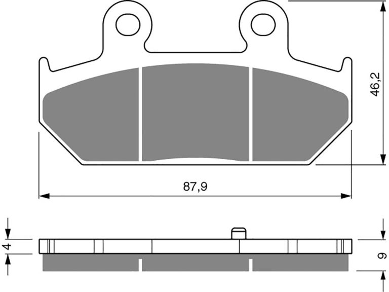 Goldfren AD265,FA412,SBS182 for Motorbikes