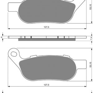 Goldfren S33-273,FA458 for Motorbikes