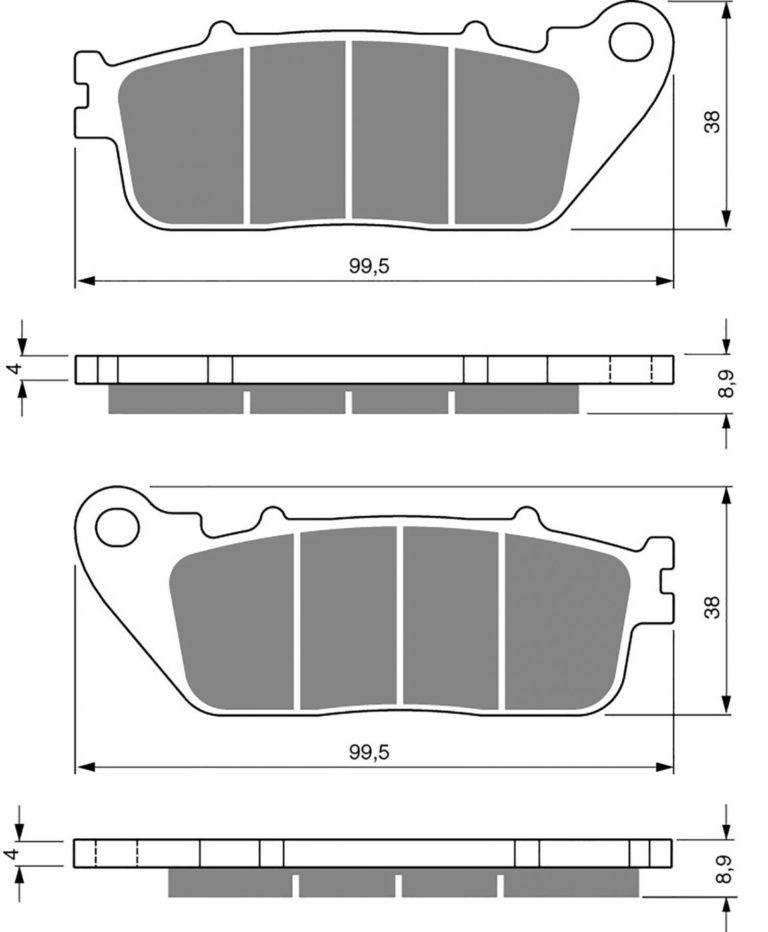 Goldfren AD277,FA488,VD178,SBS862 for Motorbikes