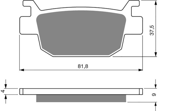 Goldfren AD287,FA415, FA698 for Motorbikes