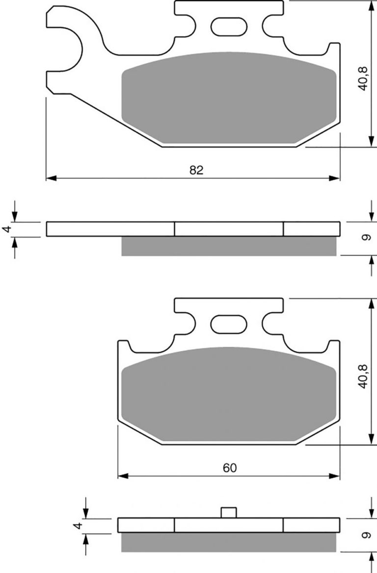 Goldfren AD295,FA428,SBS816,FDB2235 for Motorbikes