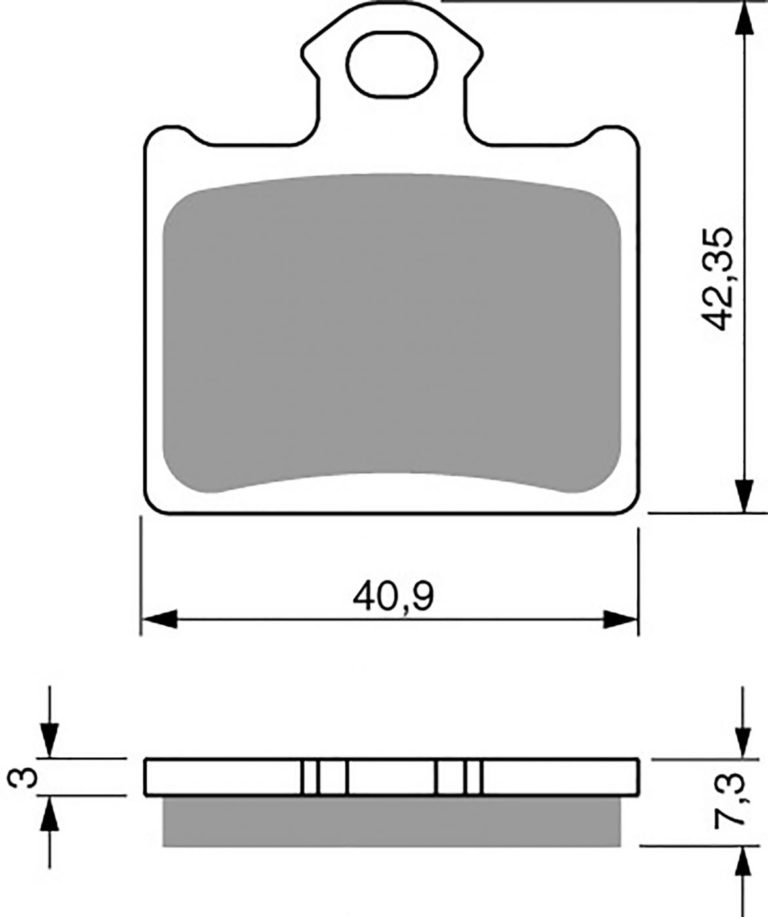 Goldfren AD297,FA602,SBS872 DP508 for Motorbikes