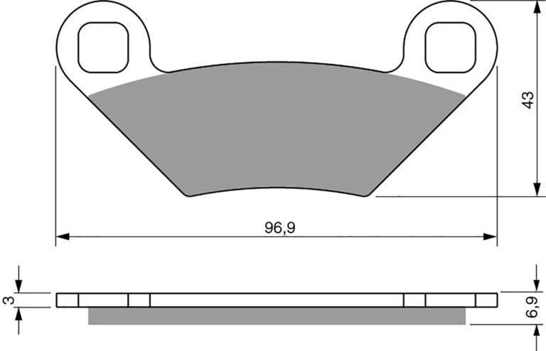 Goldfren S33-300,FA475 for Motorbikes