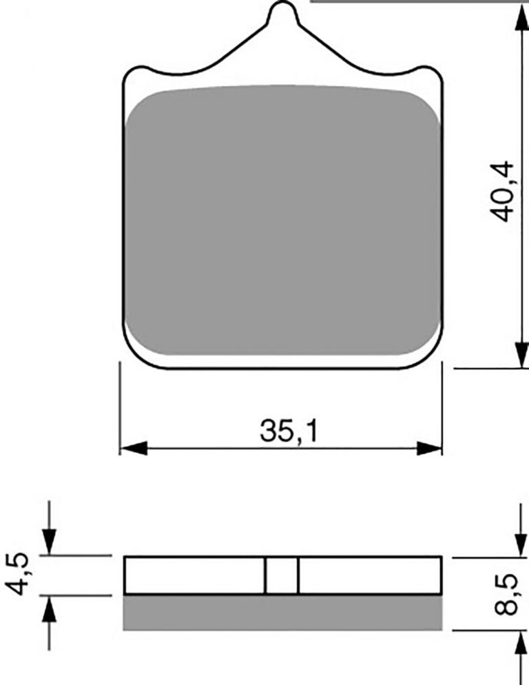 Goldfren AD304,FA604/4 for Motorbikes