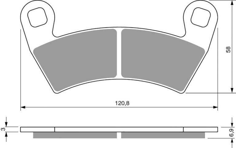 Goldfren AD313,FA452,DP996 for Motorbikes