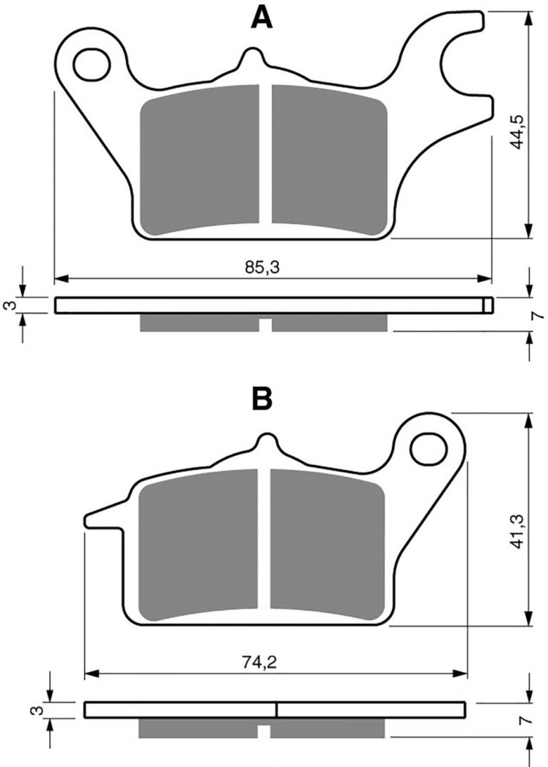 Goldfren AD336,FA625 for Motorbikes