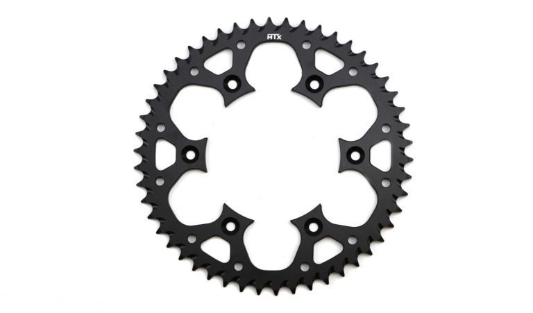 MTX Zero Alu 897-51 Rear Sprocket fits Black KTM 125 SX, EXC 125 Motorbikes