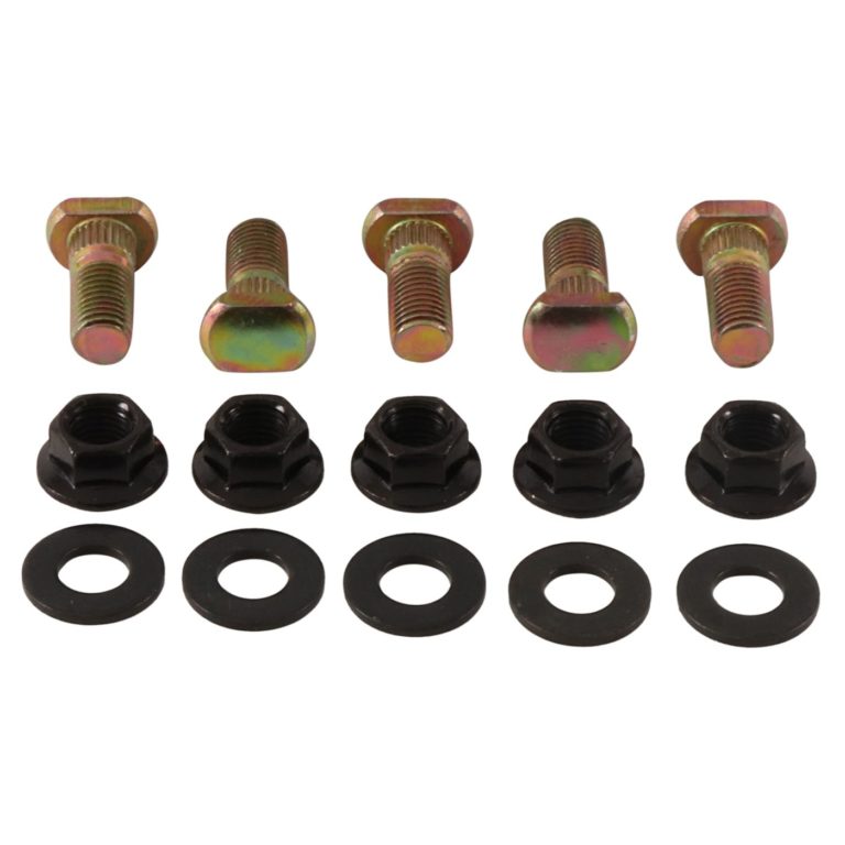 WRP Wheel Stud And Nut Kit fits Rear Suzuki Lt-230E 88-93 Motorbikes