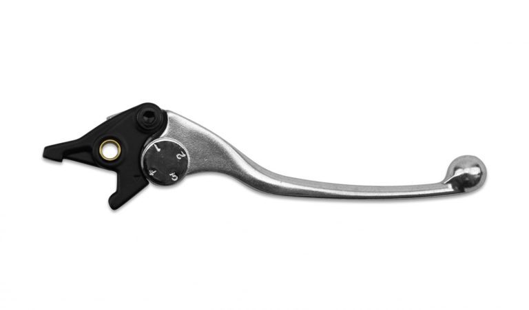 MPS Front Brake Lever Alloy Blade & Black Mount fits Kawasaki 1221 Motorbikes