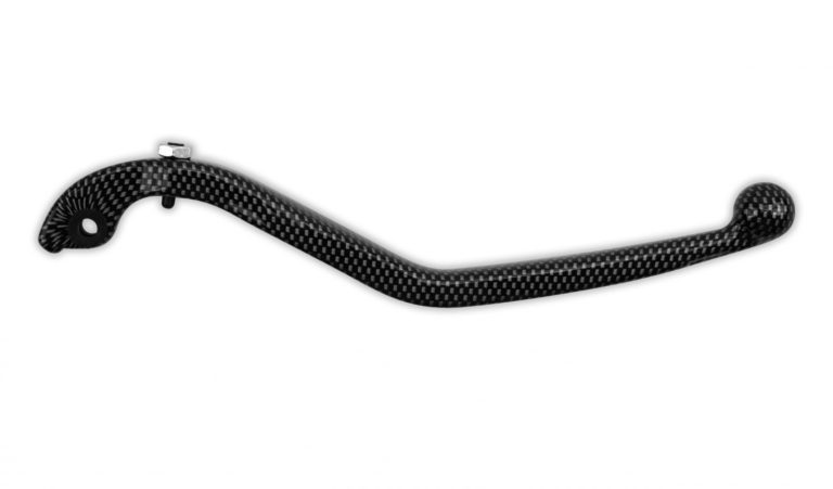 MPS Front Brake Lever Carbon Look fits Aprilia Rs50 06-08 Motorbikes