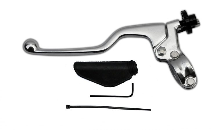 MPS Clutch Lever Assembly With Click Adjuster No Mirror Boss for Motorbikes