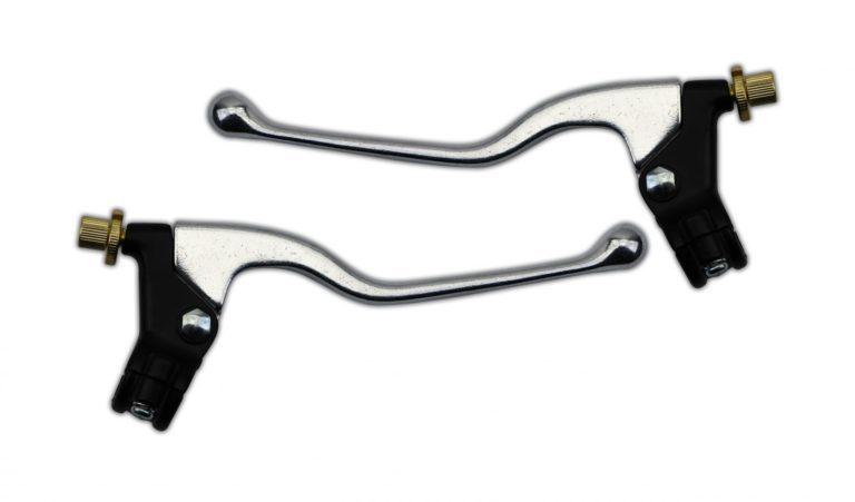 MPS Lever Assembly Alloy Long No Mirror Boss for Motorbikes