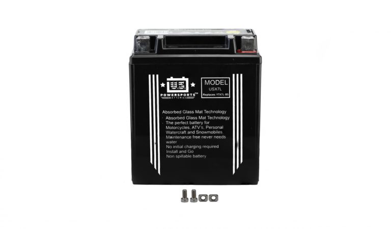 US Powersports Battery USX7L Sealed 12v 6AH CCA:90A L:113mm H:130mm W:70mm