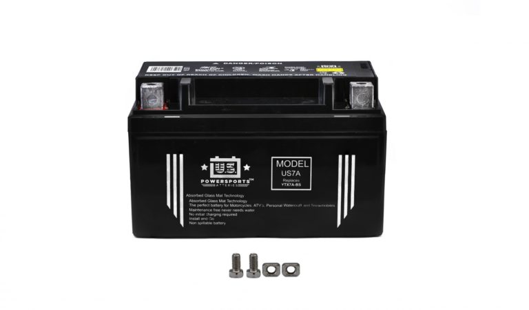 US Powersports Battery US7A Sealed 12v 6AH CCA:105A L:150mm H:95mm W:87mm